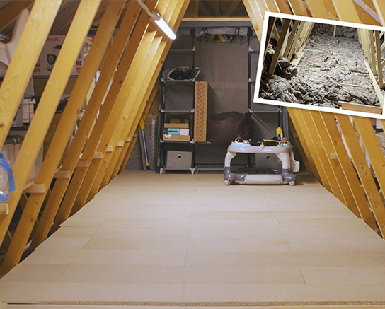 Loft boarding Burgess Hill
